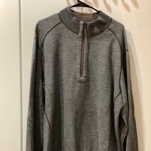 Tommy Bahama Reversible Quarter Zip Pullover